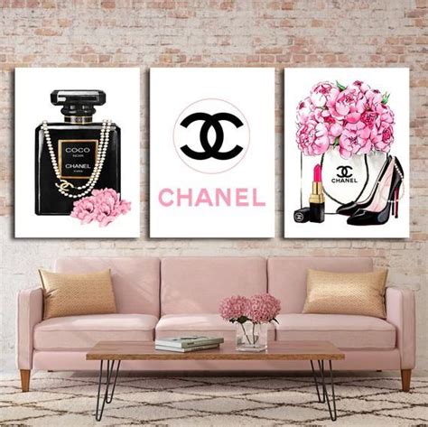 chanel purse wall art|Chanel artwork.